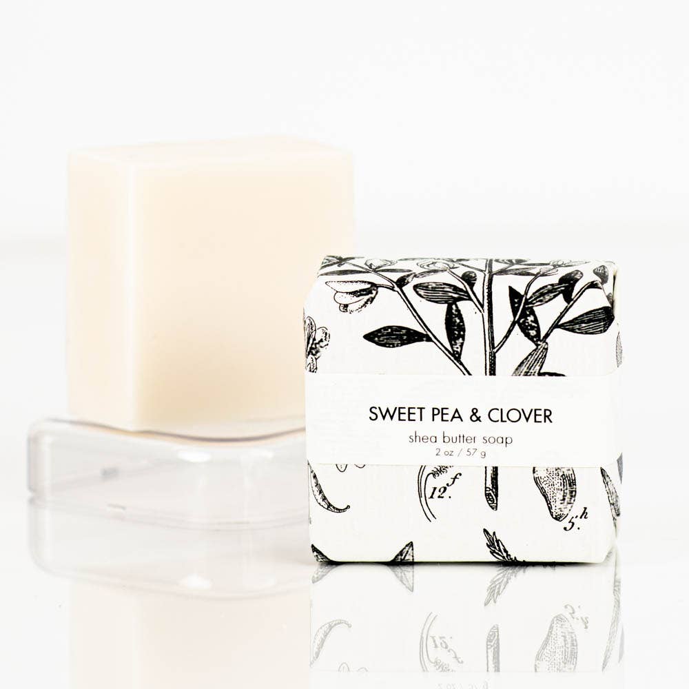 Sweet Pea &amp; Clover - Petite Shea Butter Guest Soap