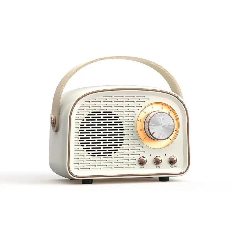 Ivory Retro Bluetooth Speaker