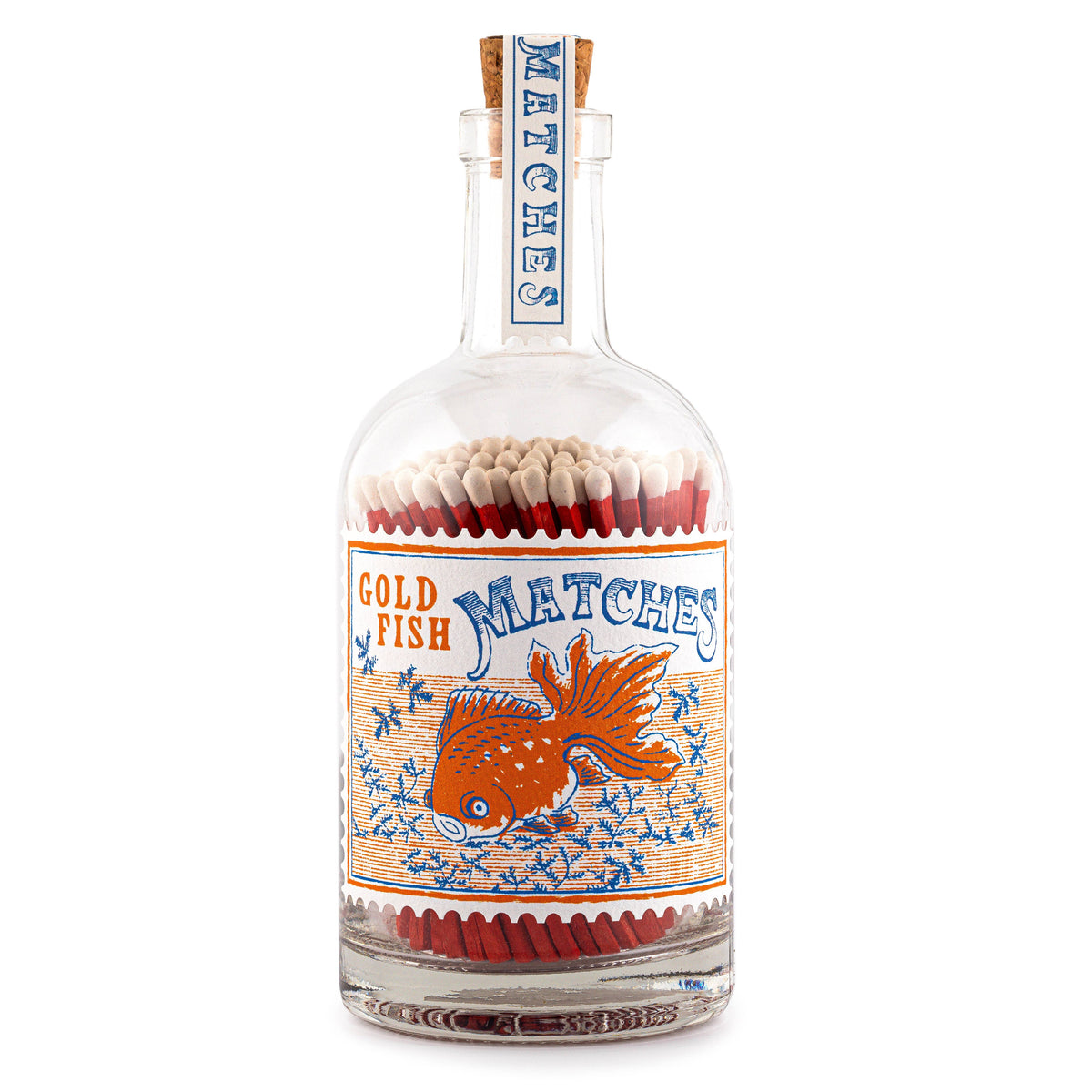 Goldfish | Glass Bottle - Safety Matches