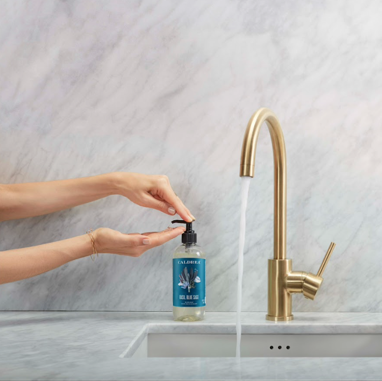 Basil Blue Sage Hand Soap with Aloe Vera &amp; Olive Oil