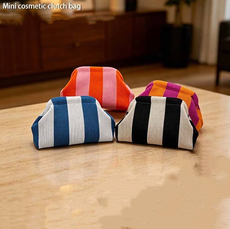 Mini Woven Clutch Purses