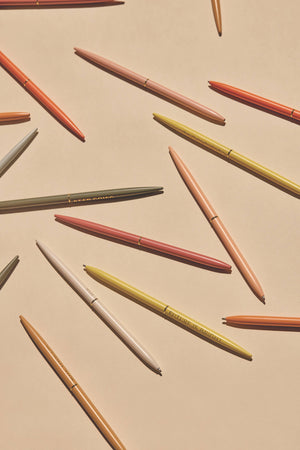 Twisty Slim Metal Pen Set, Set Of 4