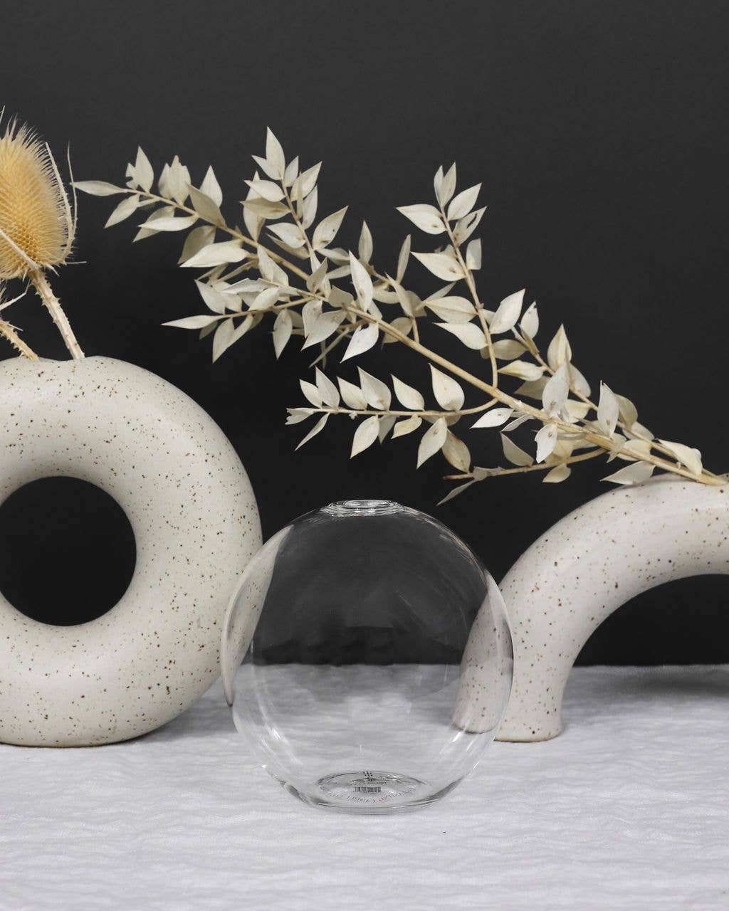 Neva Vase, Clear Candle Holder [x6 Vases]