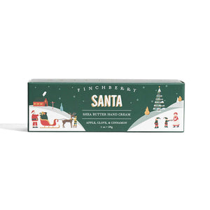 Santa Travel Hydrating Scented Hand Cream Christmas Gift Set