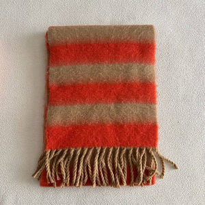 Thick Striped Scarf