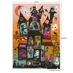 Haunted House 1000 Piece Halloween Puzzle