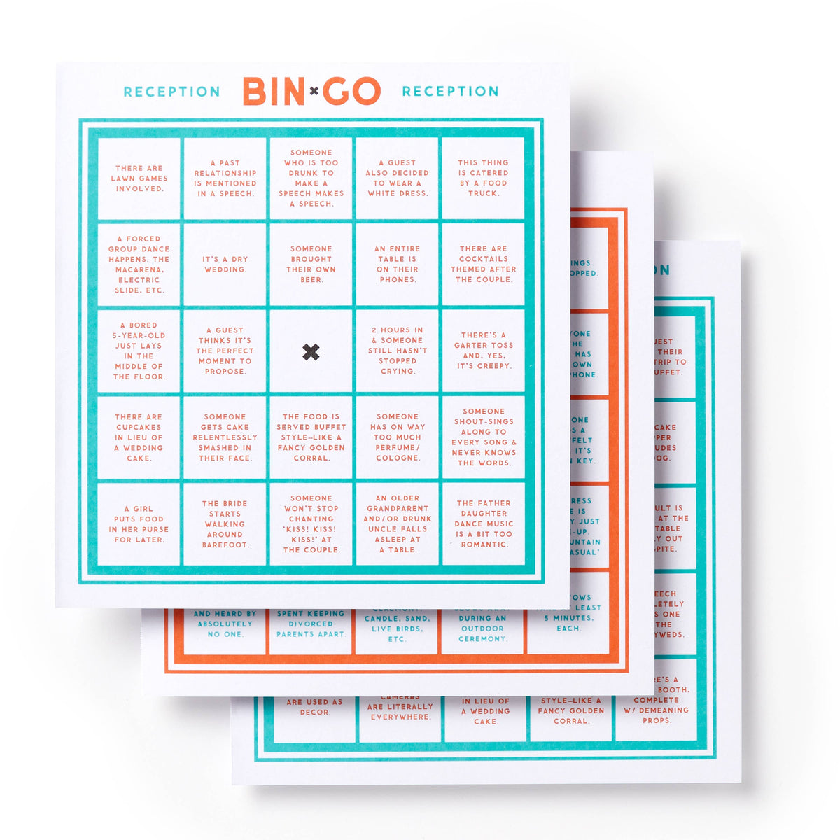 Brass Monkey Bin-go Endure A Wedding Bingo Book