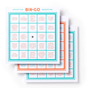 Brass Monkey Bin-go Endure A Wedding Bingo Book