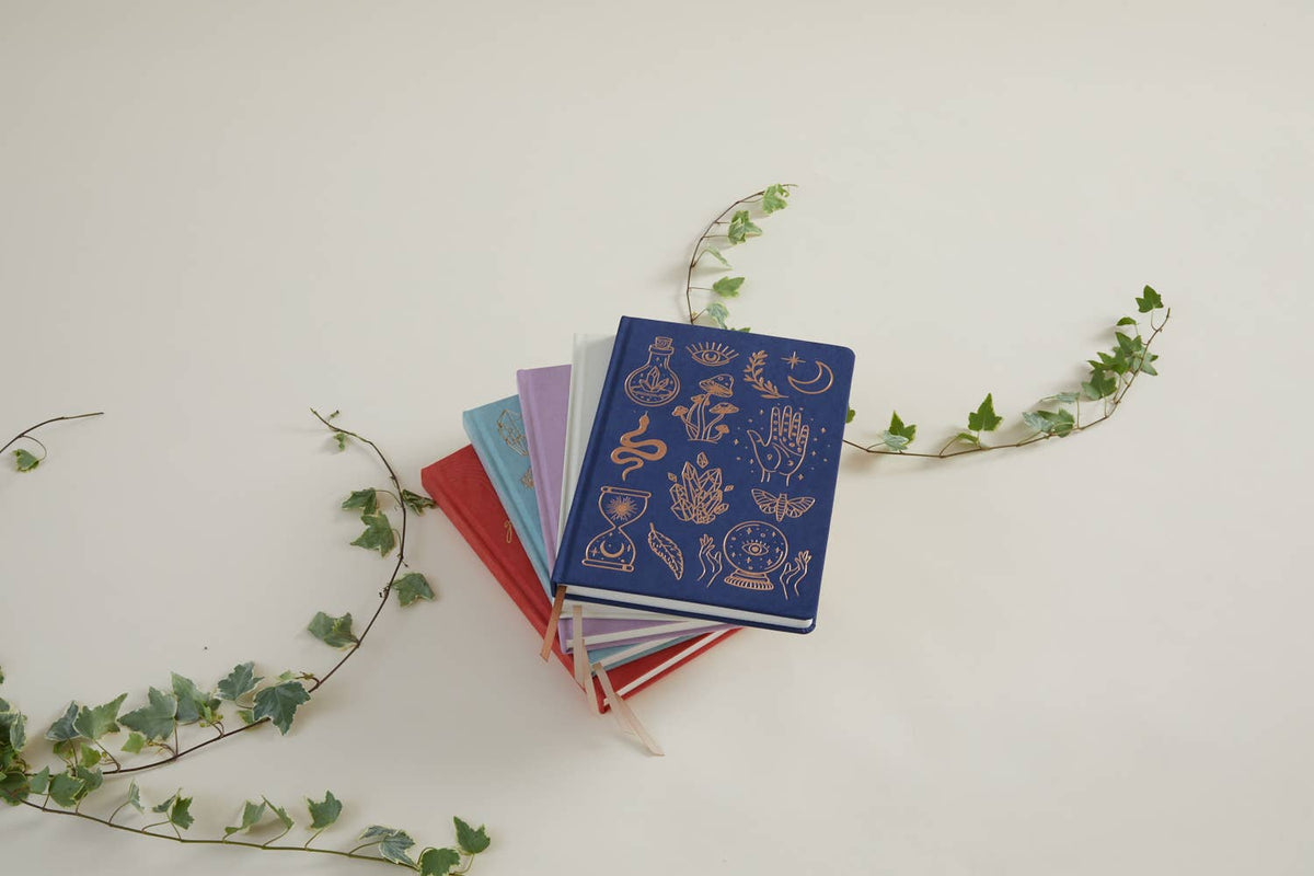 Jumbo Vegan Suede Journal - "Good Things Are Coming"