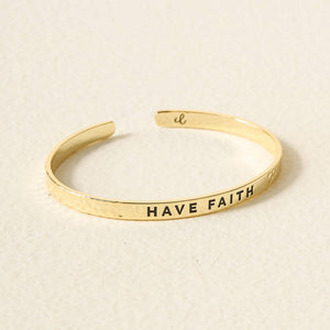 Little Reminder Cuff - Gold