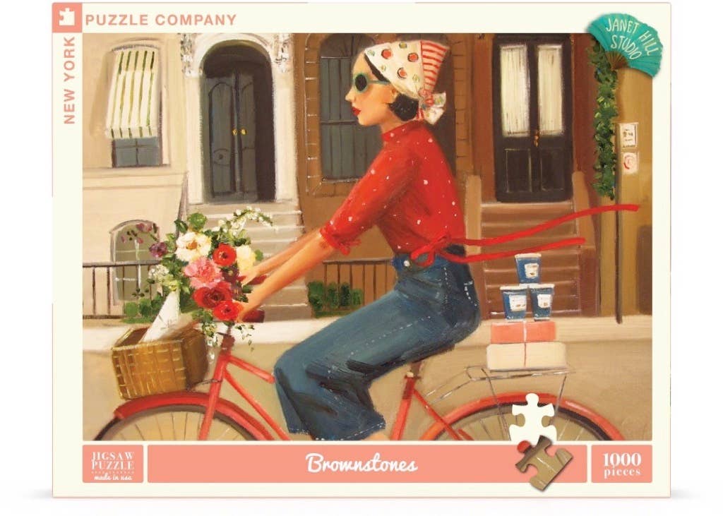 Brownstones - 1000 Piece Jigsaw Puzzle
