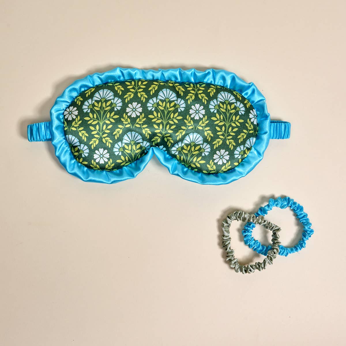 Beauty Sleep Mask–Everbloom Forest Green
