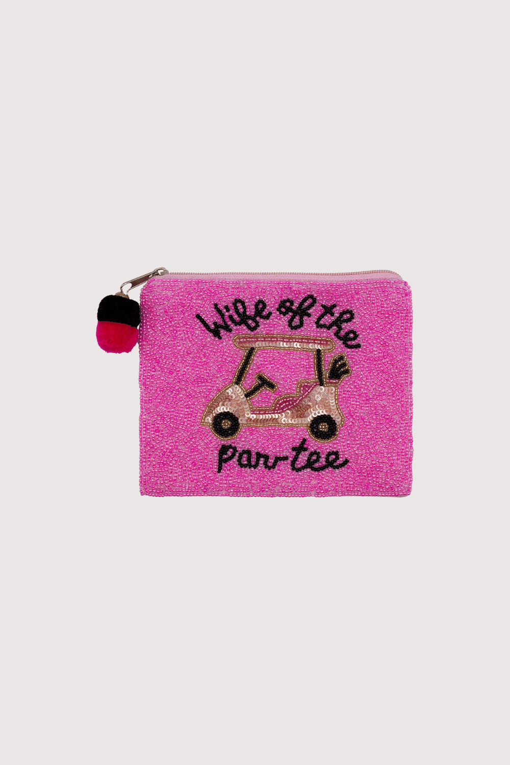 WIFE OF THE PAR-TEE BEADED COIN POUCH