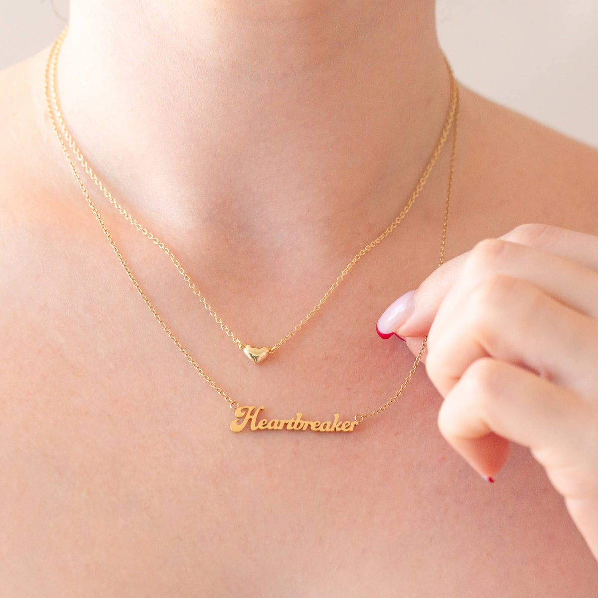 Bubble Heart Necklace | Valentine's Day