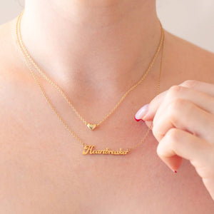 Bubble Heart Necklace | Valentine's Day