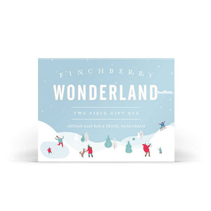 Wonderland 2 Pcs Stocking Stuffers Bath & Body Set for Women