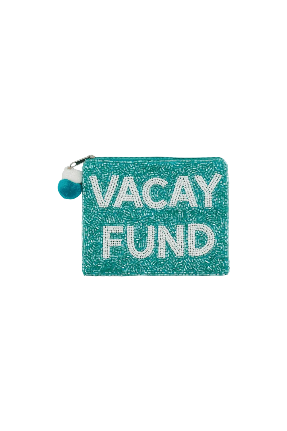 Vacay Fund Beaded Pouch