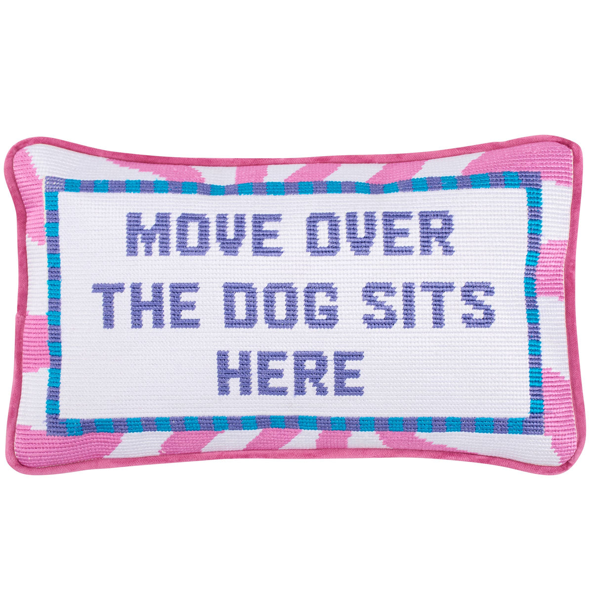 Move Over The Dog Sits Here Pillow
