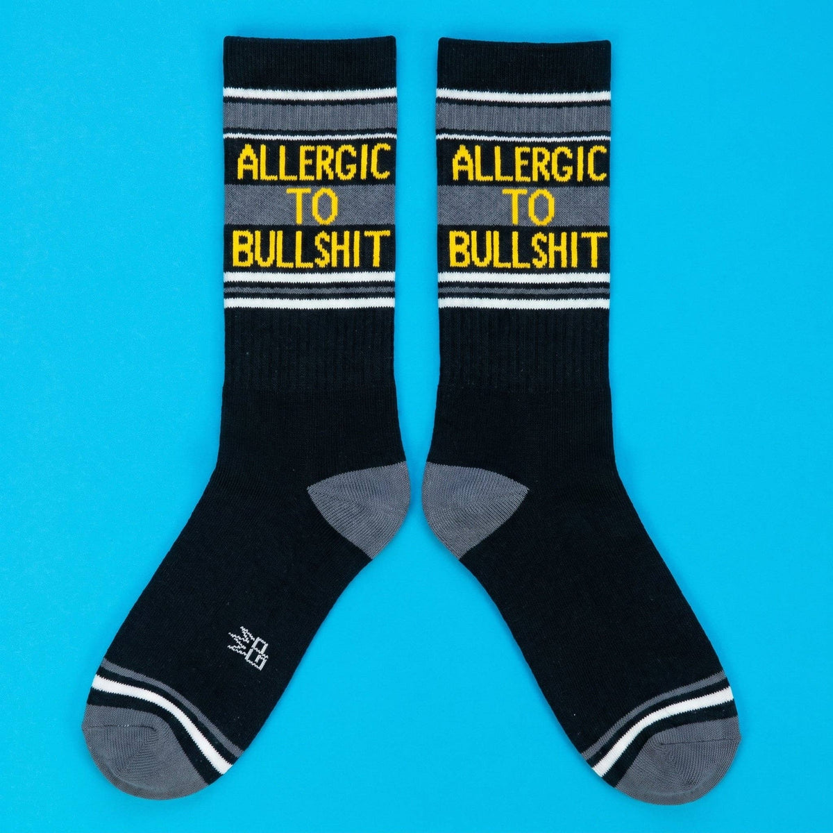 Allergic To Bullshit Gym Crew Socks