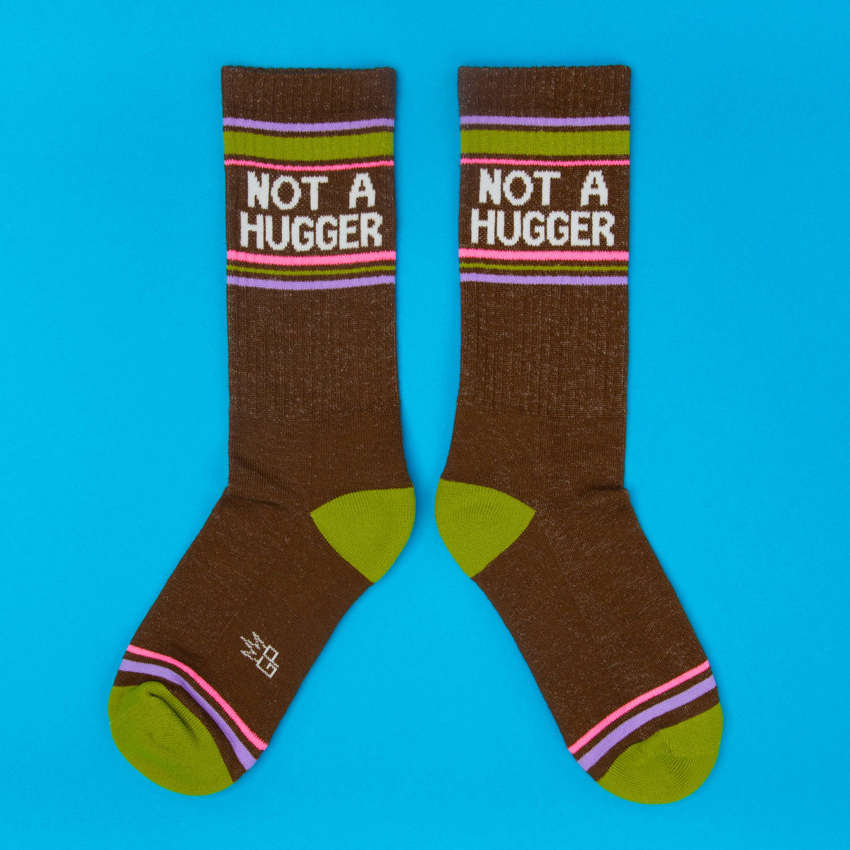 Not A Hugger Gym Crew Socks
