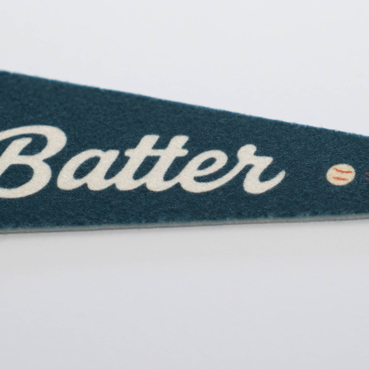 Swing Batter Batter Felt Pennant