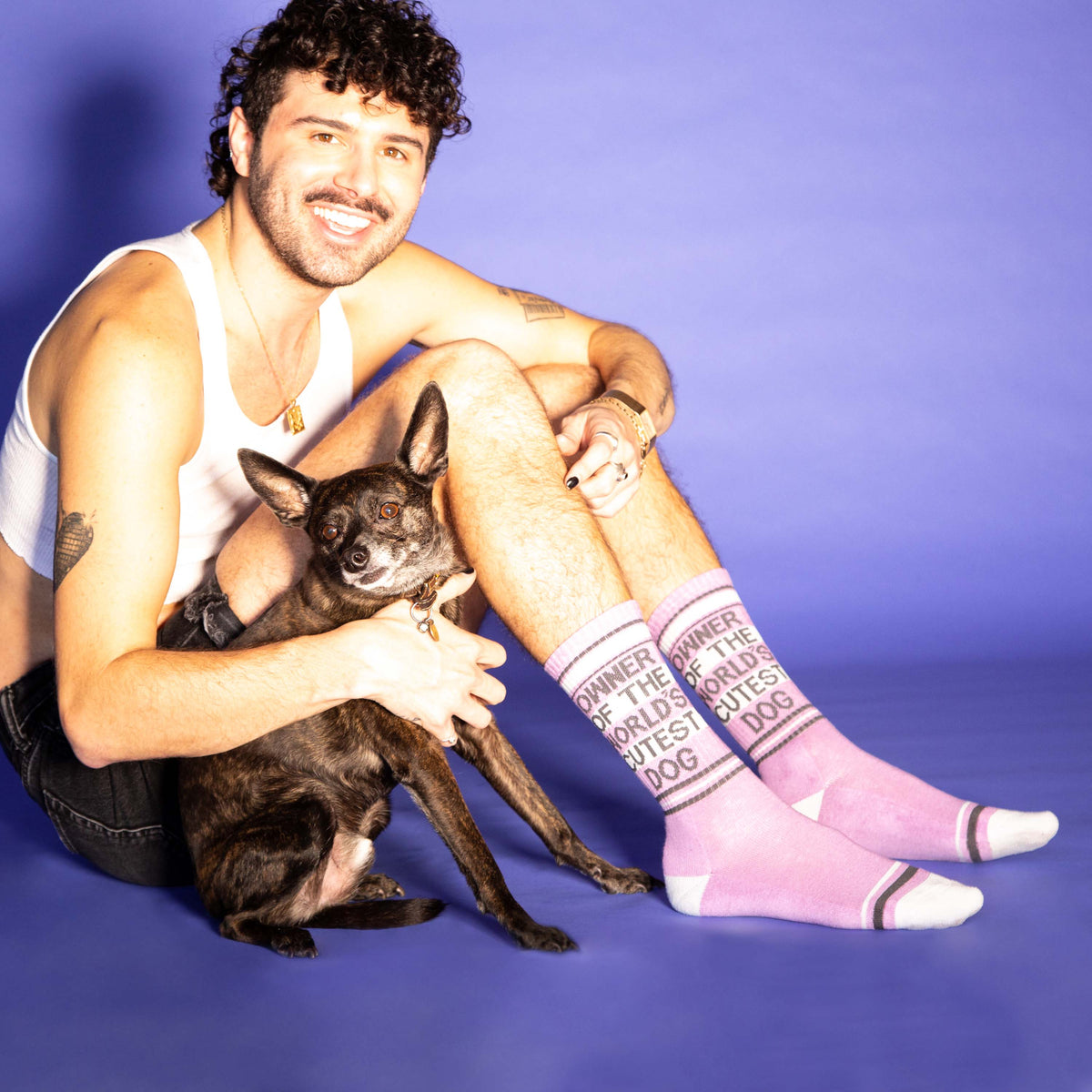 Owner Of The World&#39;s Cutest Dog Gym Crew Socks