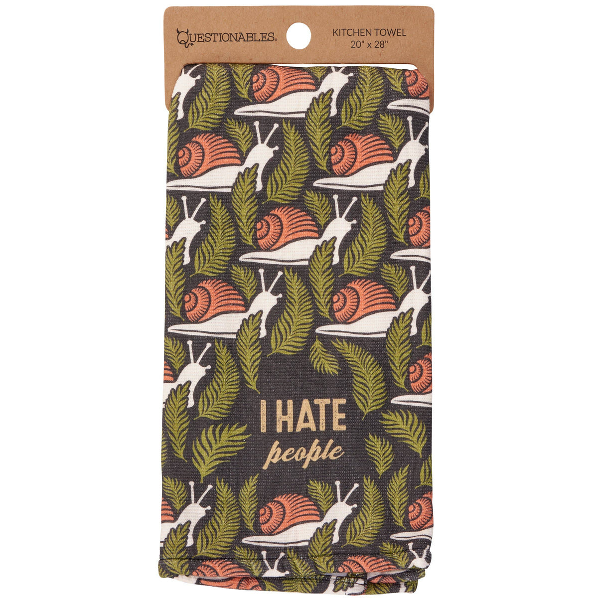 I Hate People Kitchen Towel