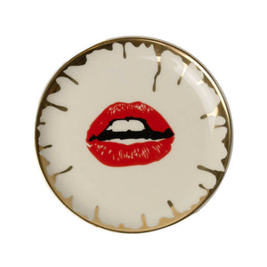 Bitch Round Ceramic Trinket Dish