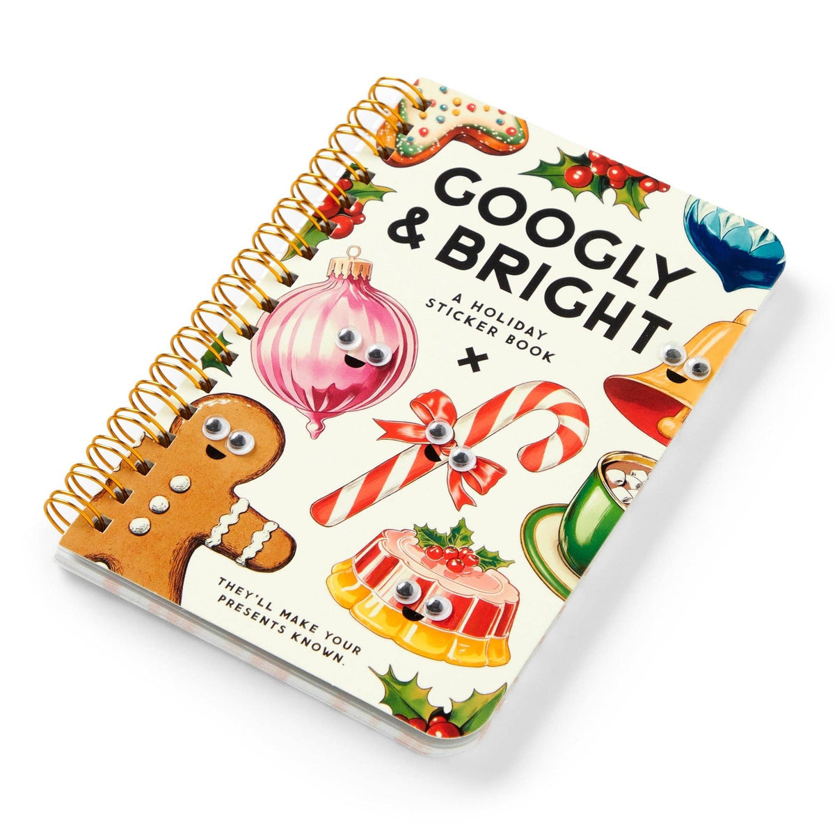 Brass Monkey Googly &amp; Bright Holiday Sticker Book