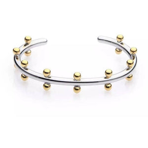 Cindy Studded Cuff - Silver