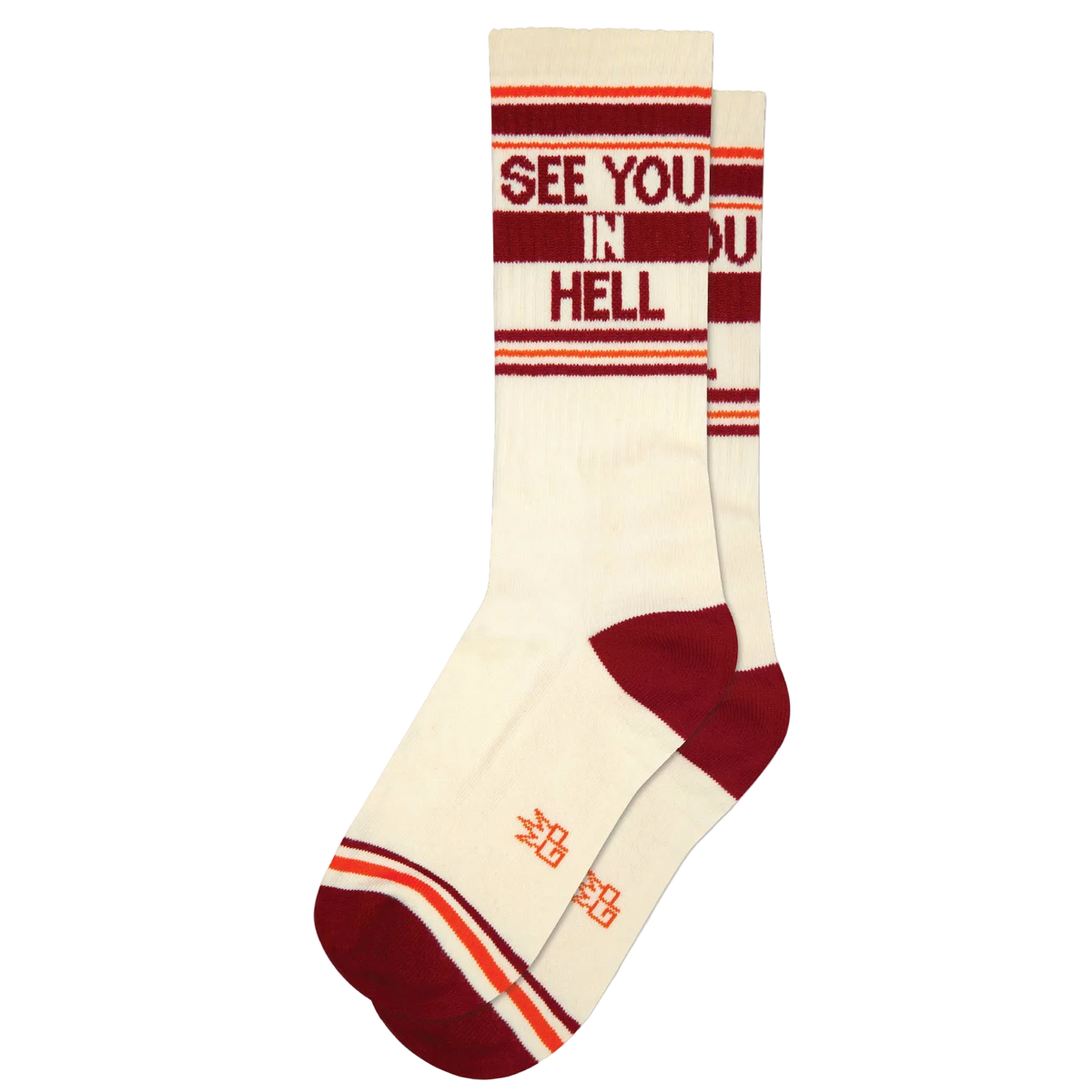 See You in Hell Gym Crew Socks