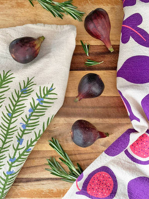 ROSEMARY & FIG (Rosemary, Fig) - Tea Towel Set of 2