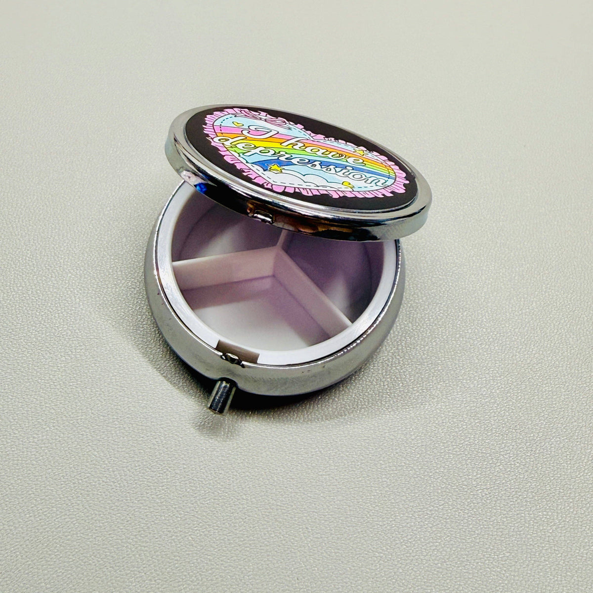 Purse Pill Box, I Have Depression