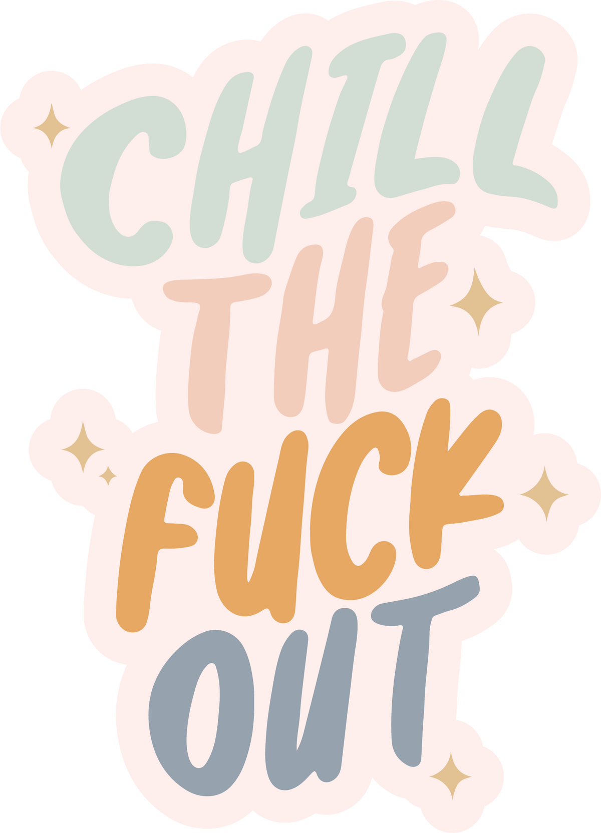 Non-Packaged Individual Stickers