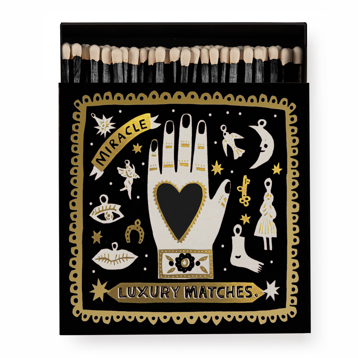 Black Miracle | Square - Safety Matches