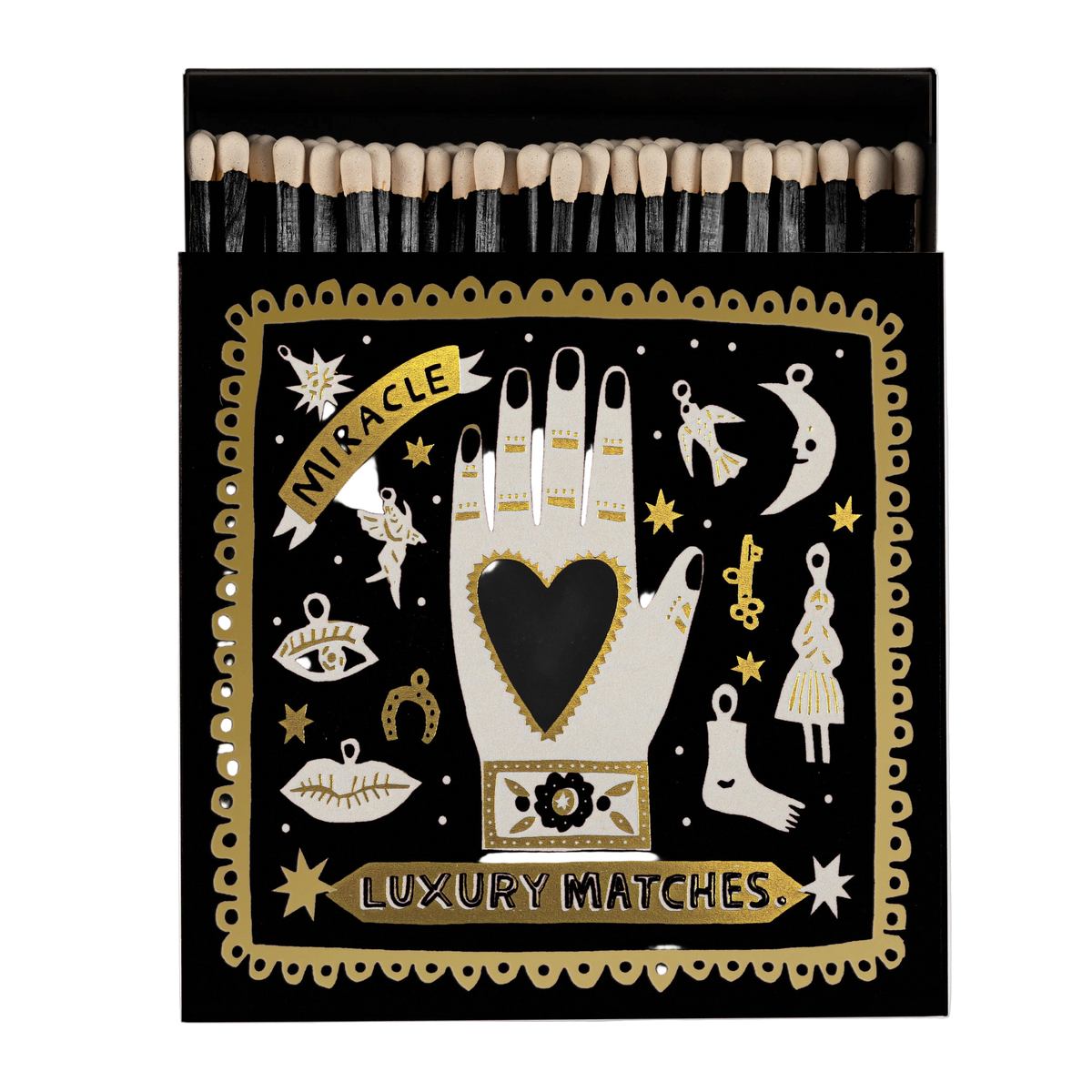 Black Miracle | Square - Safety Matches