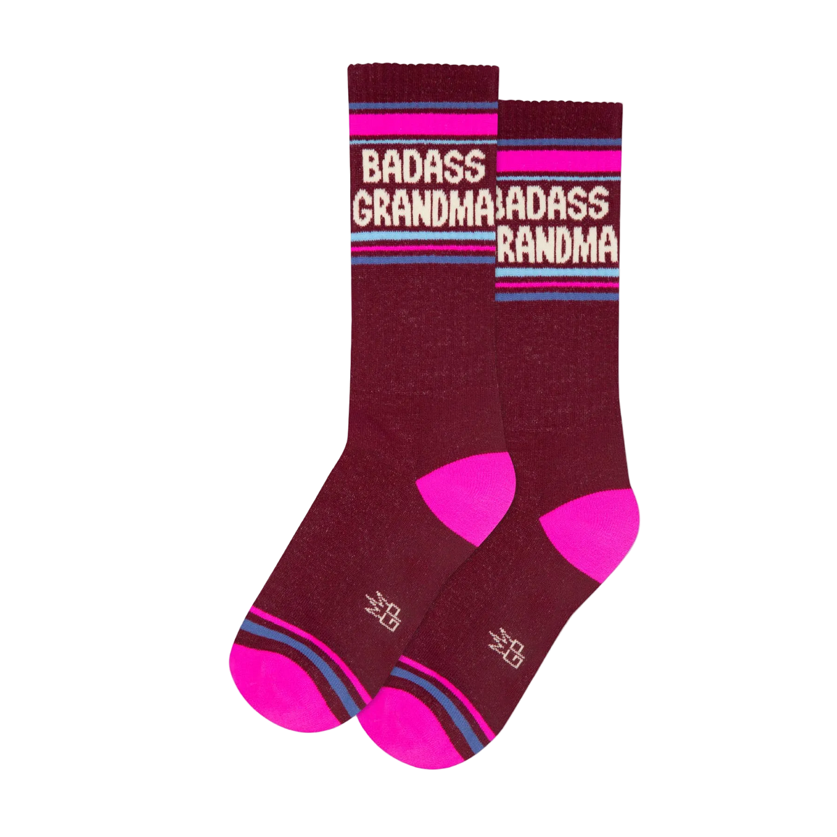 Badass Grandma Gym Crew Socks