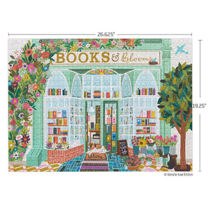 Books And Blooms | 1000 Piece Puzzle