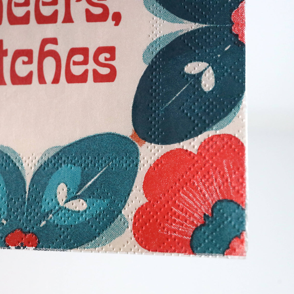 Cheers, Bitches - Funny Retro Cocktail Napkins