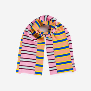 Zipper Stripe Big Scarf