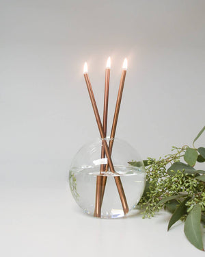 Neva Vase, Clear Candle Holder [x6 Vases]