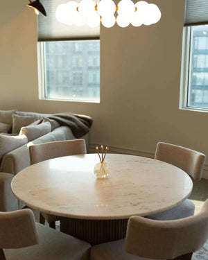 Neva Vase, Pampas Candle Holder