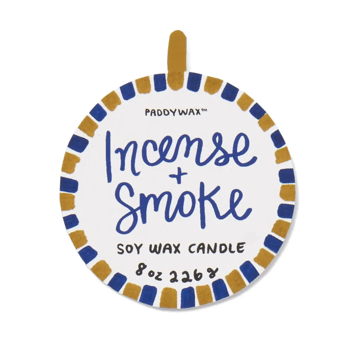 Incense &amp; Smoke - A Dopo 8 oz Candle