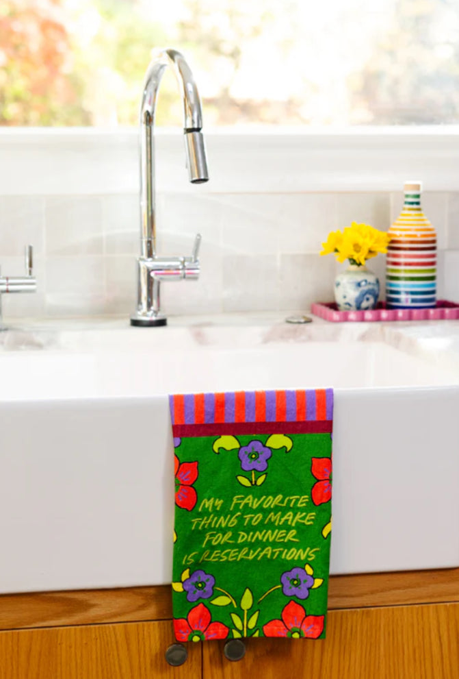 Reservations Dish Towel