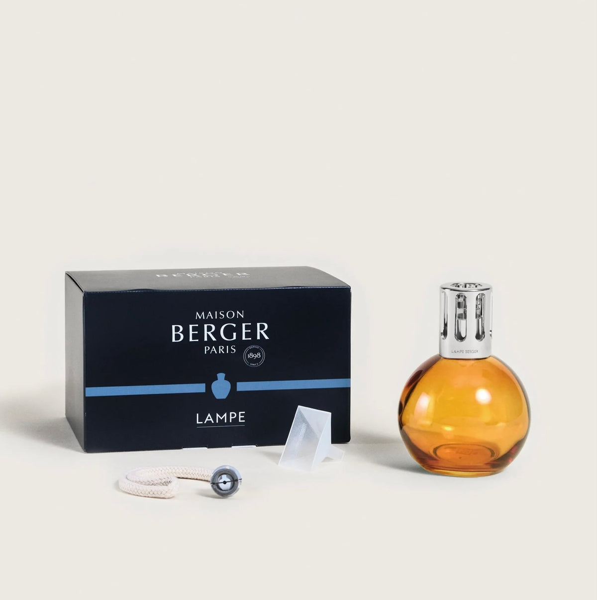 Boule Light Amber Lamp