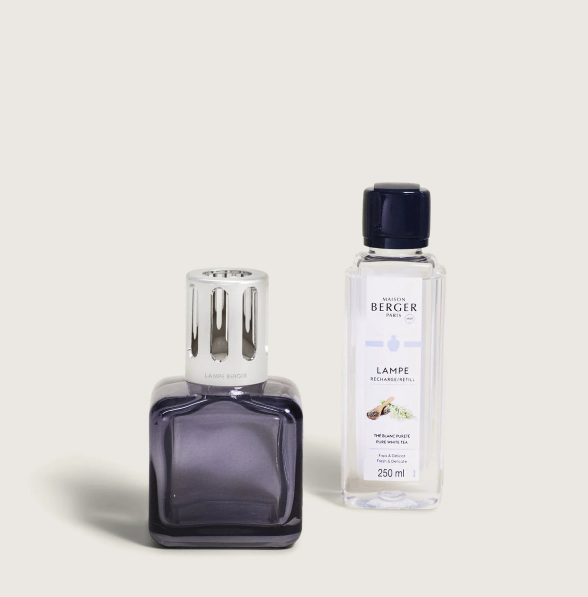 Grey Ice Cube Lamp Berger Gift Pack