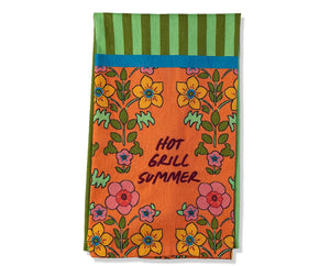 Grill Summer Dish Towel