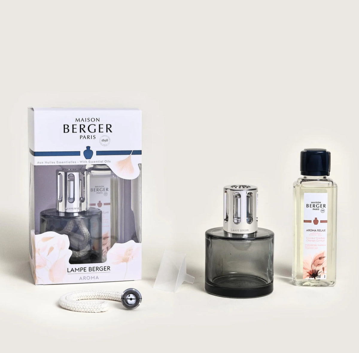 Aroma Relax Moss Green Lamp Gift Set