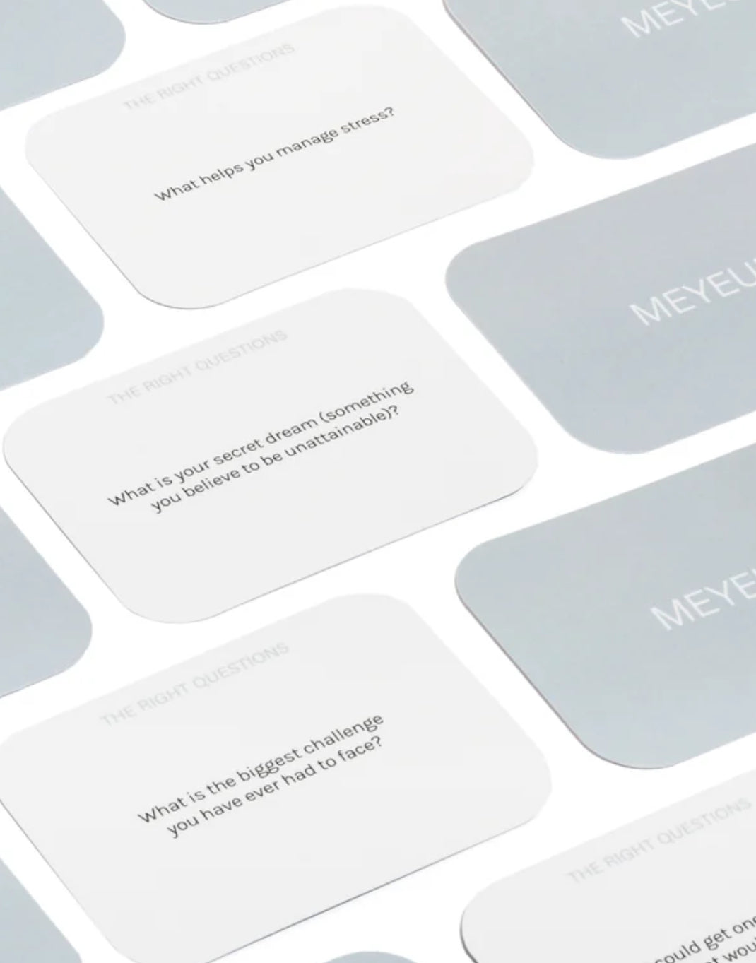 The Right Questions (self-awareness) Conversation Cards