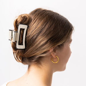 Lola Hair Claw Clip Ivory